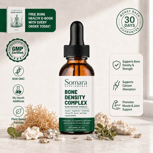 Somara Supplements™ Bone Density Complex | Bone Restore Formula