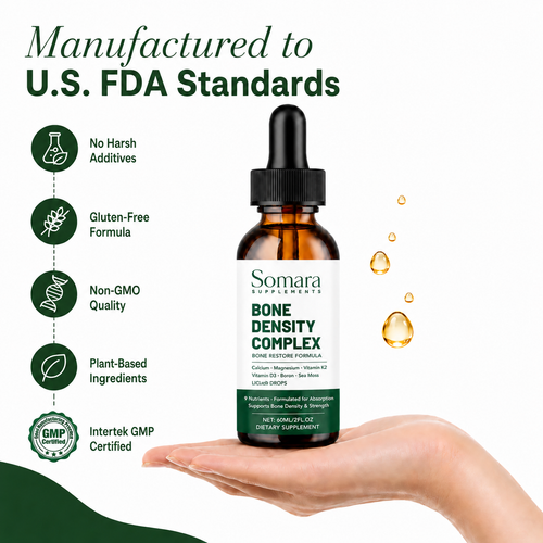 Somara Supplements™ Bone Density Complex | Bone Restore Formula