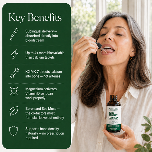 Somara Supplements™ Bone Density Complex | Bone Restore Formula