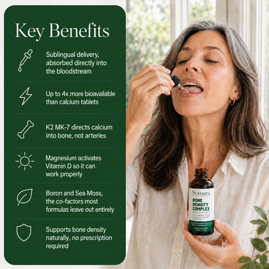 Somara Supplements™ Bone Density Complex | Bone Restore Formula