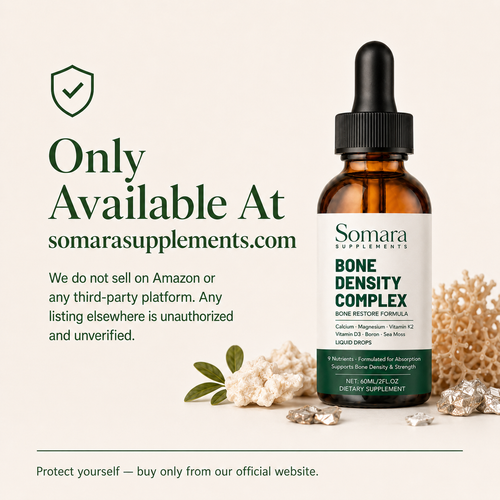 Somara Supplements™ Bone Density Complex | Bone Restore Formula